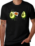 Avocado Thief Graphic Tee - Funny Fruit Humor