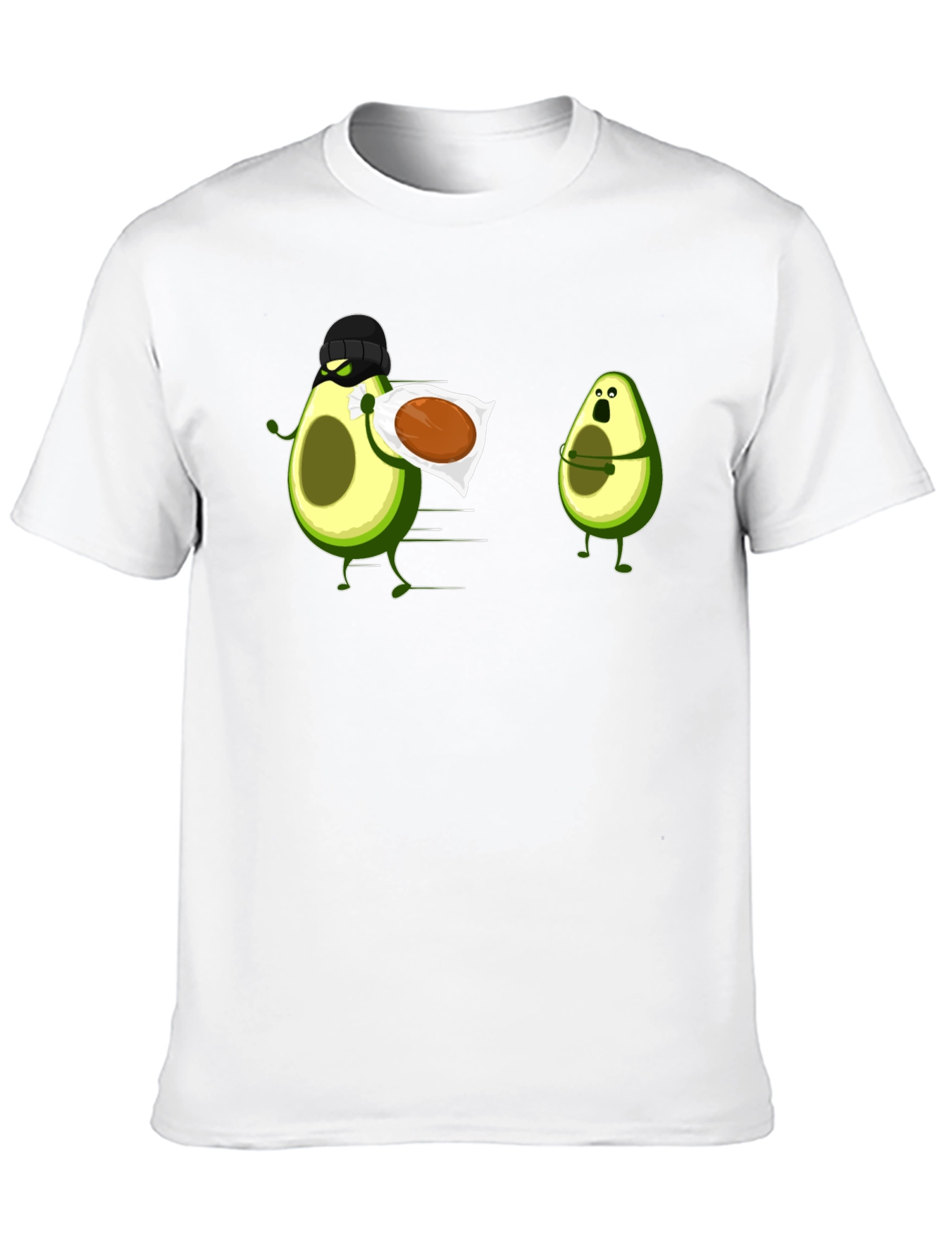 Avocado Thief Graphic Tee - Funny Fruit Humor