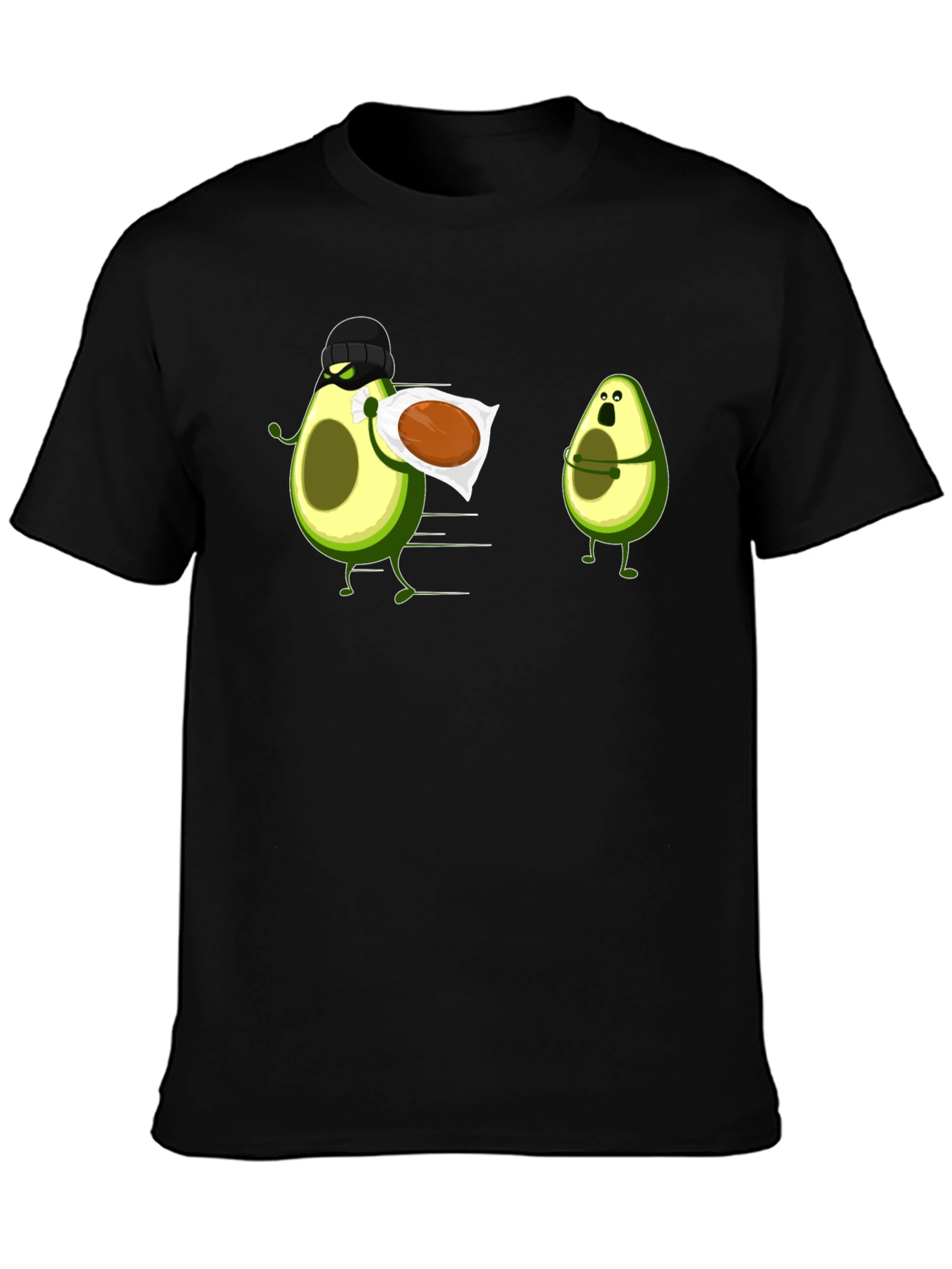 Avocado Thief Graphic Tee - Funny Fruit Humor