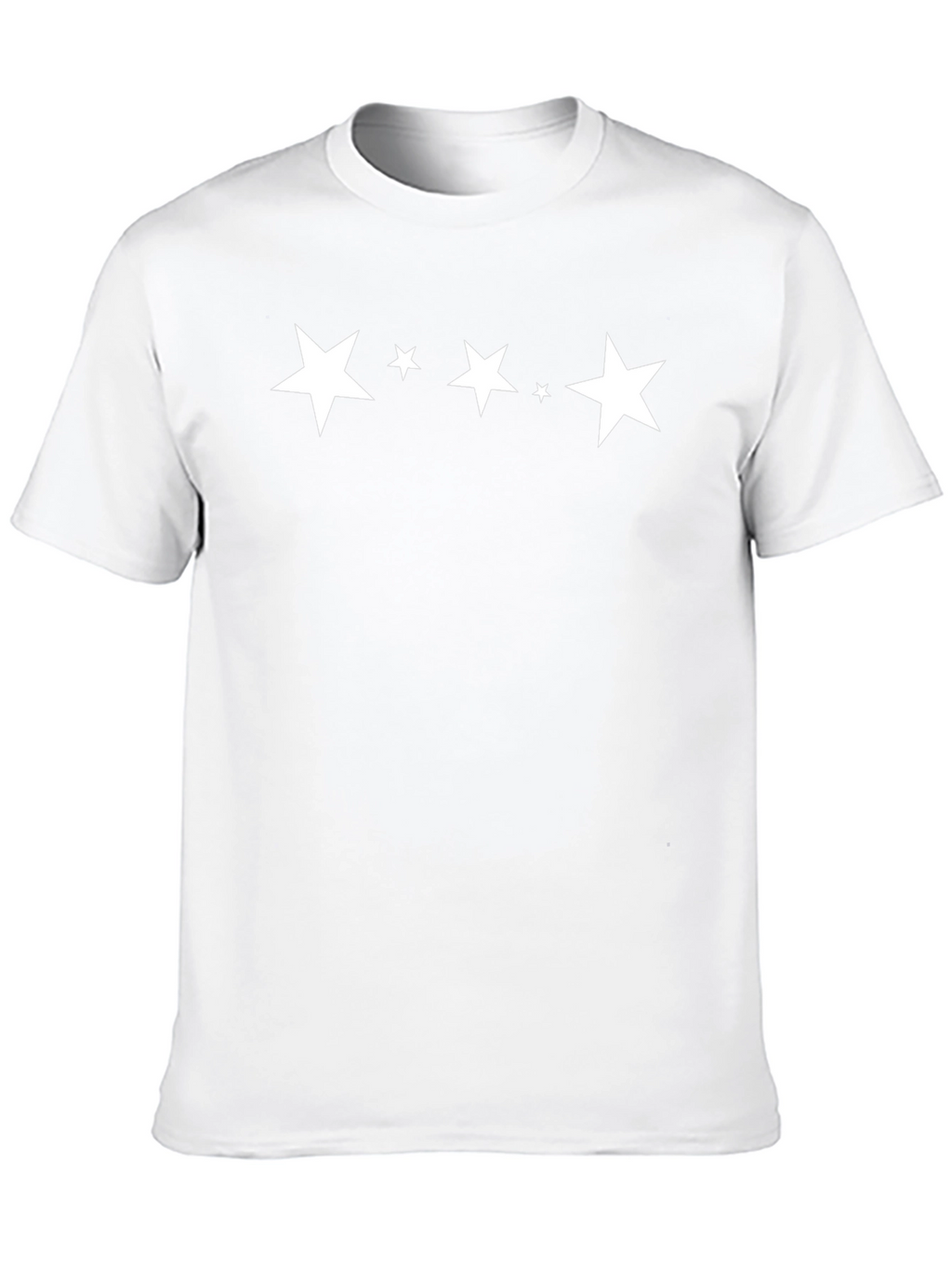 Stylish Black T-Shirt with Star Graphic
