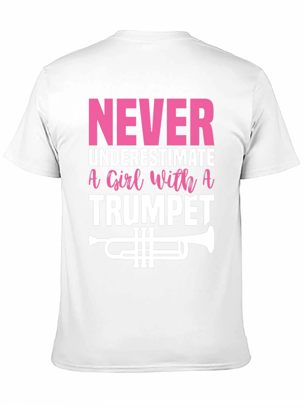 Never Underestimate Trumpet Player Graphic Tee