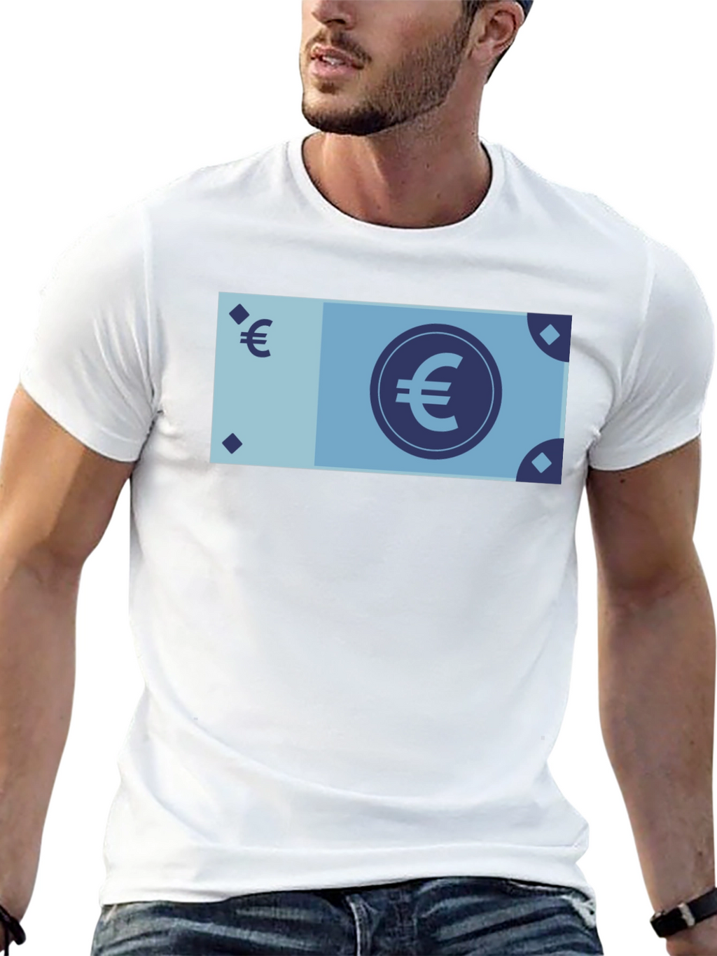 Euro Money T-Shirt - Stylish Graphic Tee