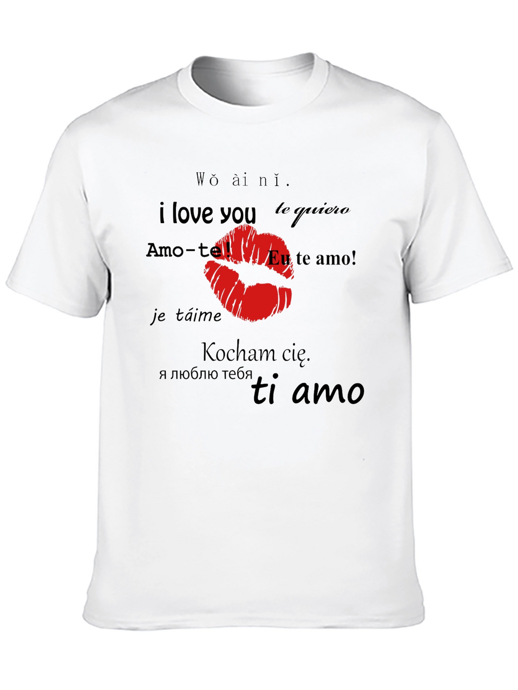 I Love You in All Languages T-Shirt