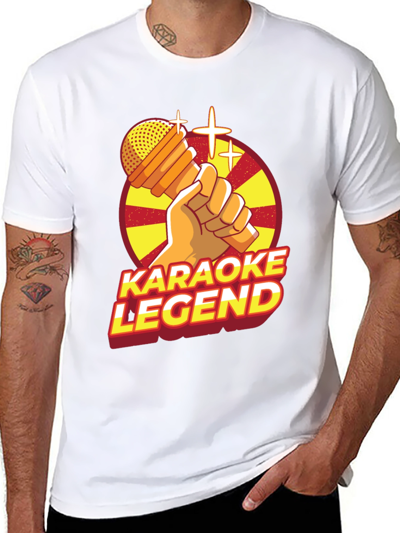 Karaoke Legend Graphic T-Shirt