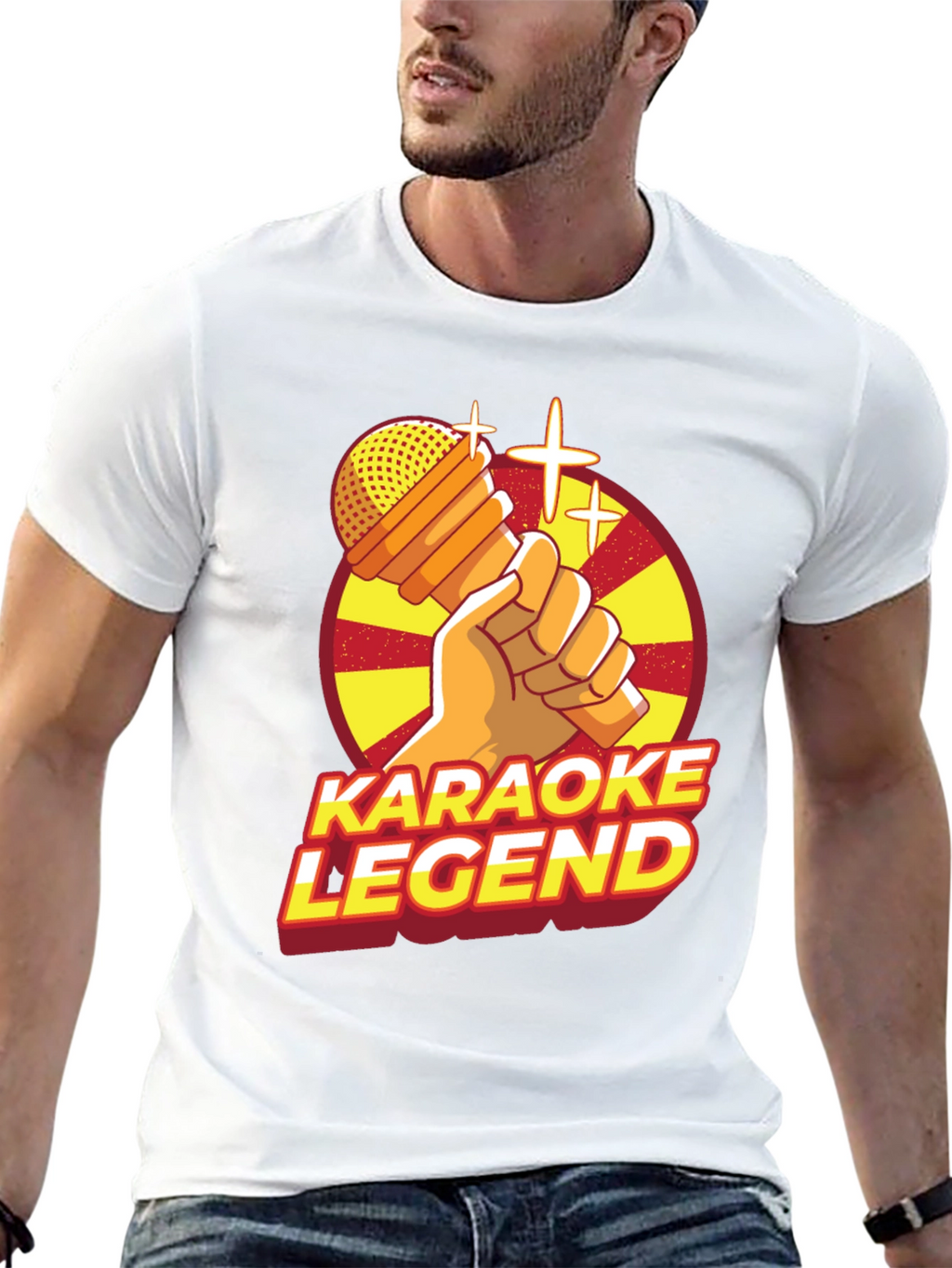 Karaoke Legend Graphic T-Shirt
