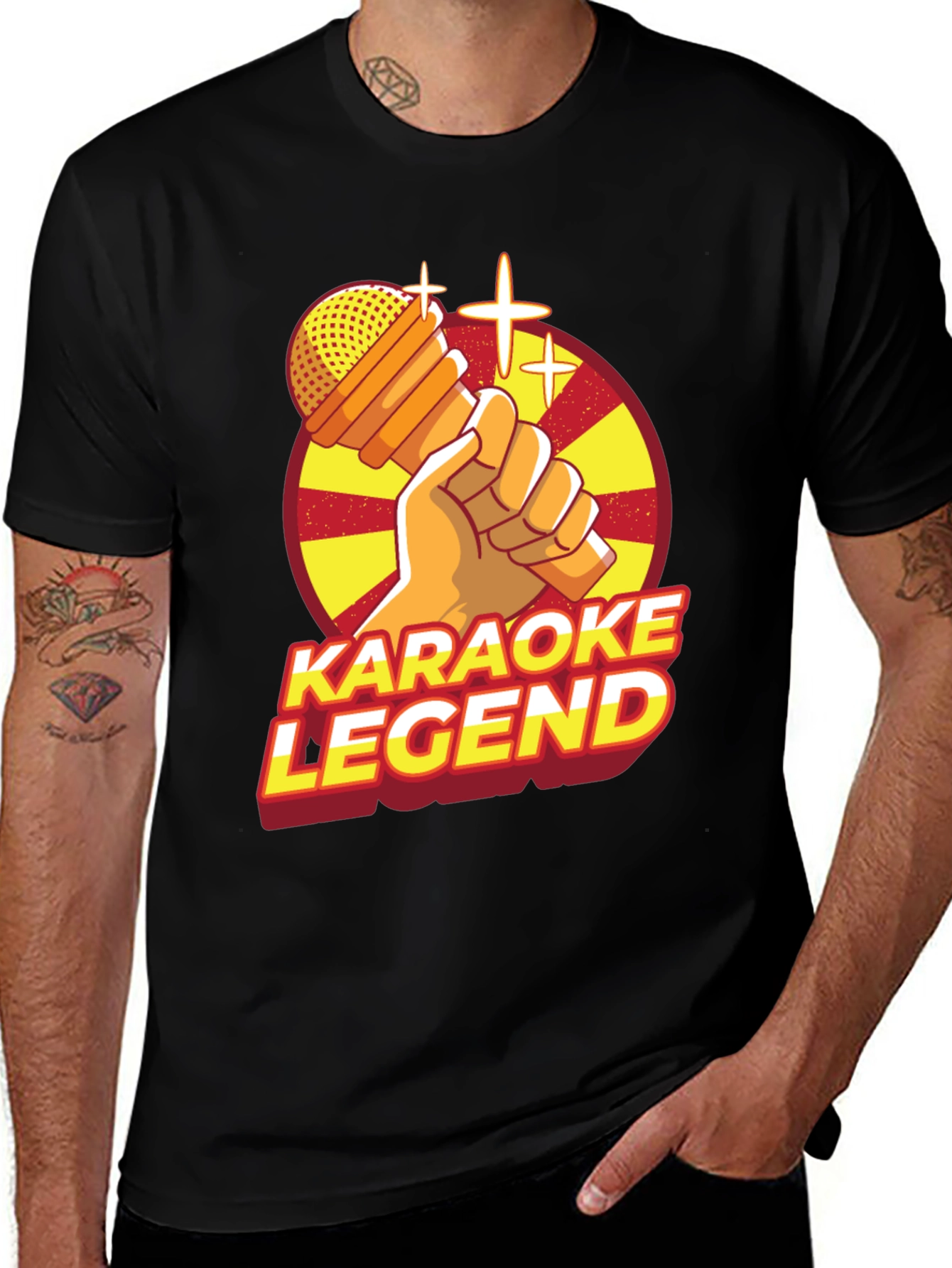 Karaoke Legend Graphic T-Shirt