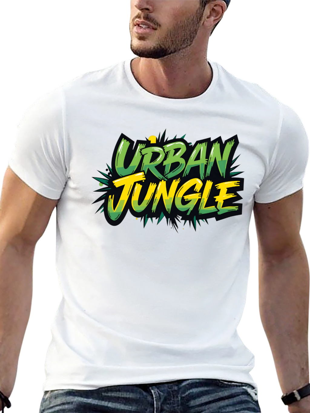 Urban Jungle Graphic T-Shirt