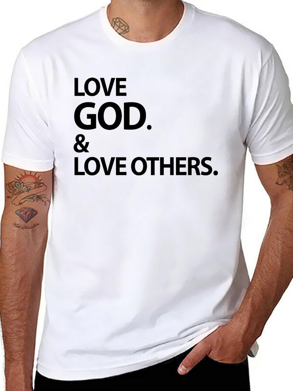 Love God and Others Graphic Tee