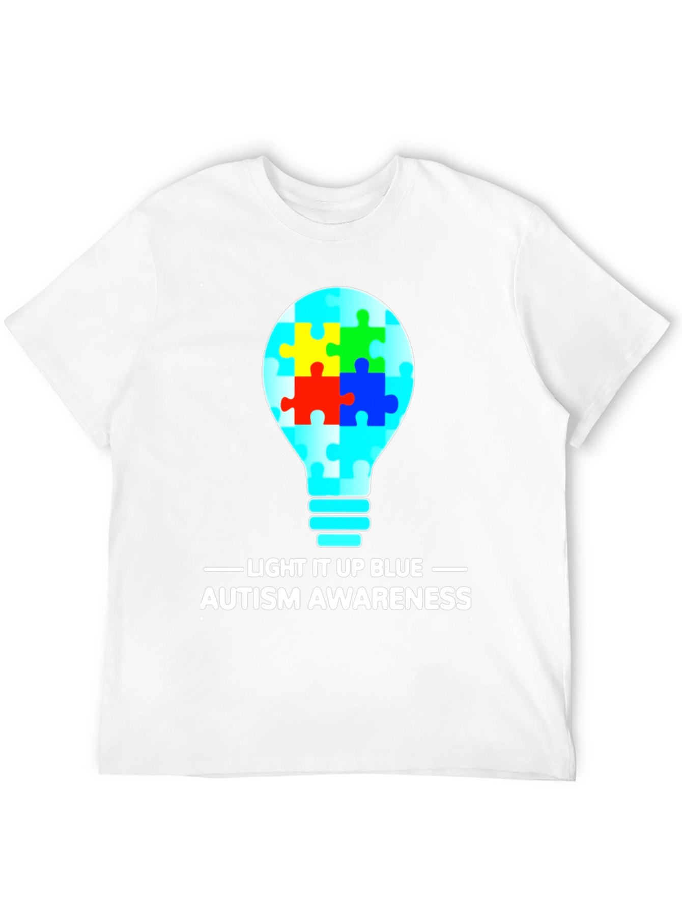 Autism Awareness Light It Up Blue T-Shirt