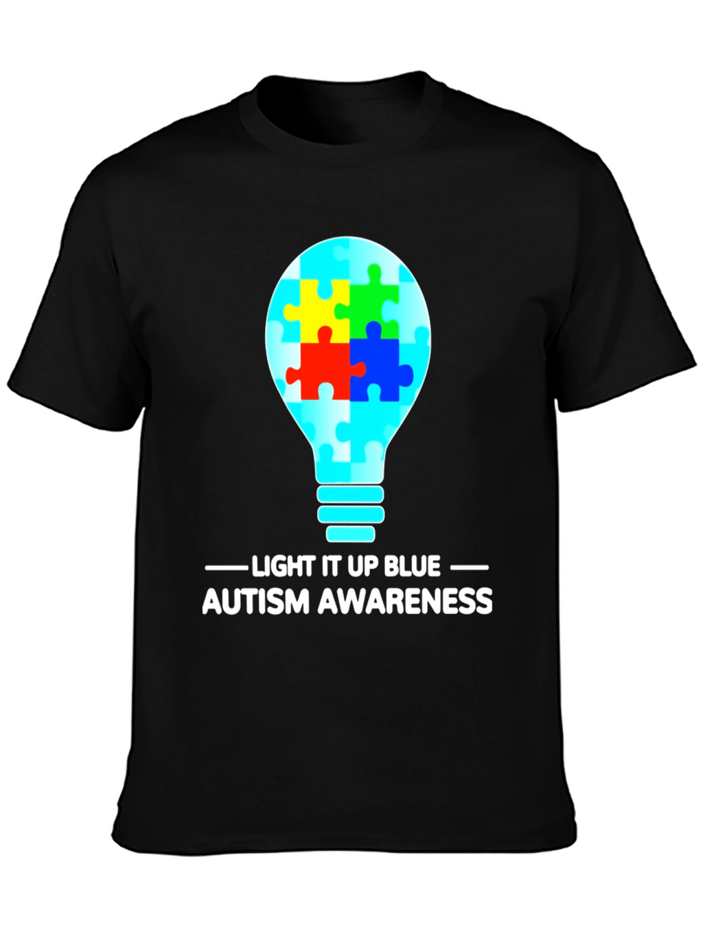 Autism Awareness Light It Up Blue T-Shirt