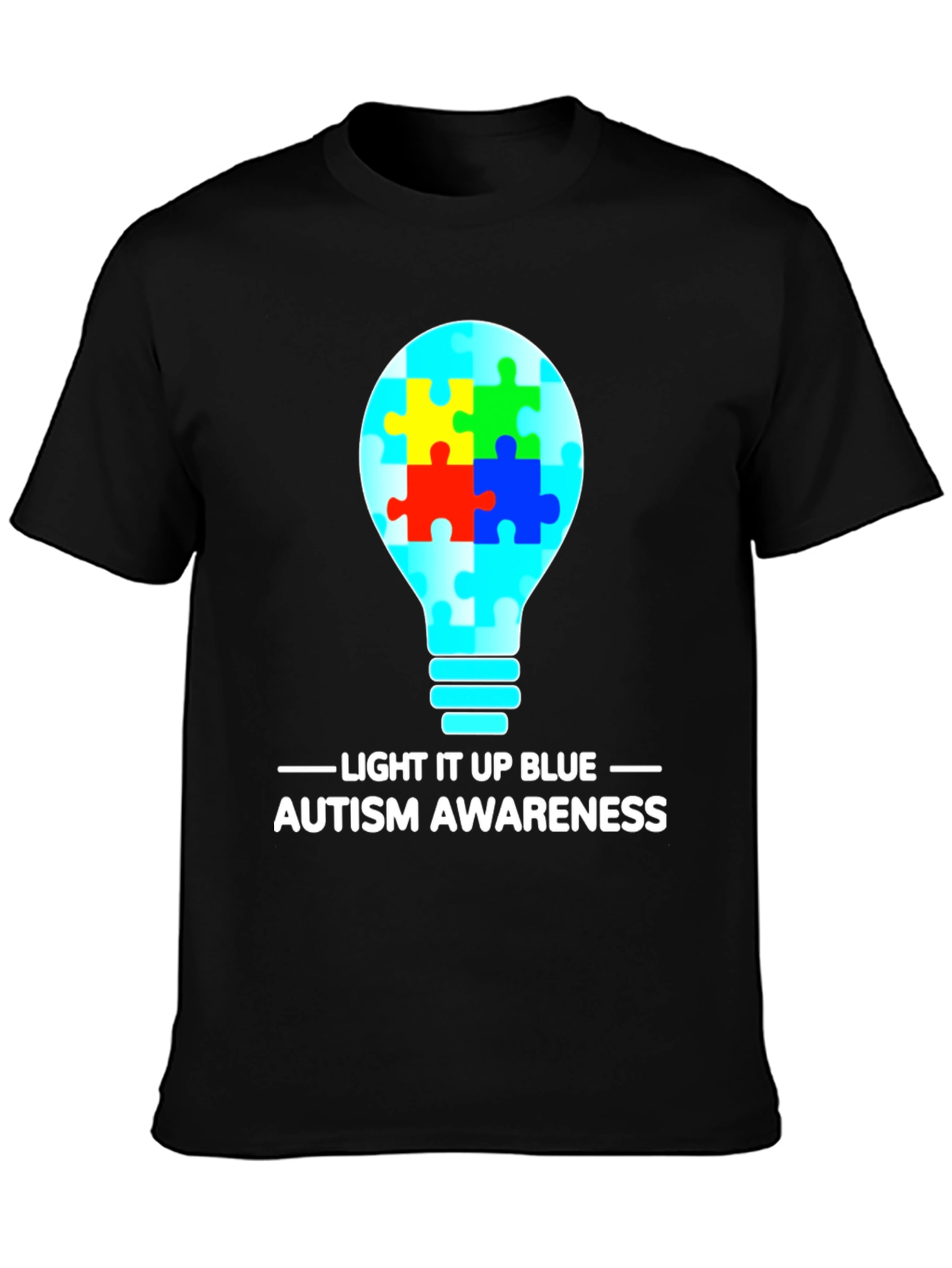 Autism Awareness Light It Up Blue T-Shirt