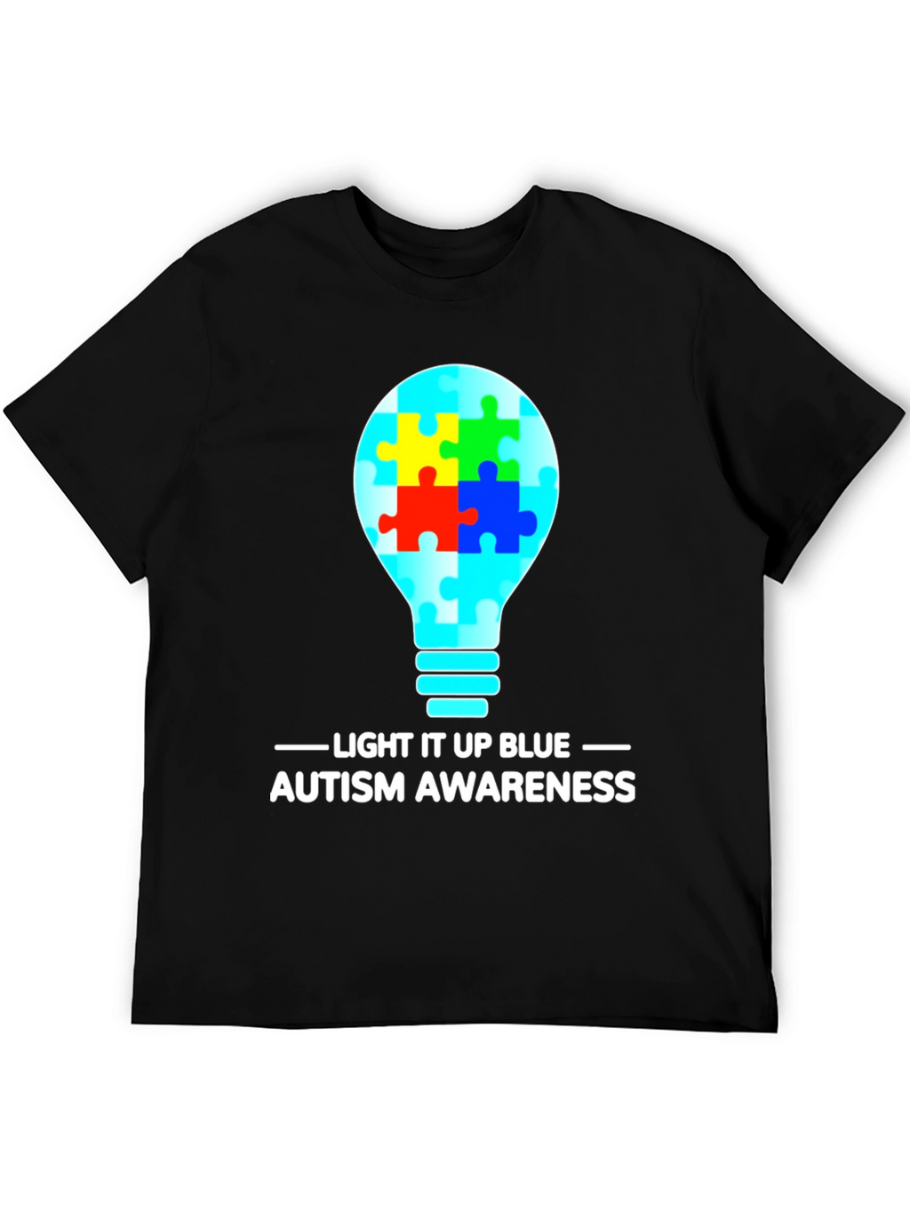Autism Awareness Light It Up Blue T-Shirt
