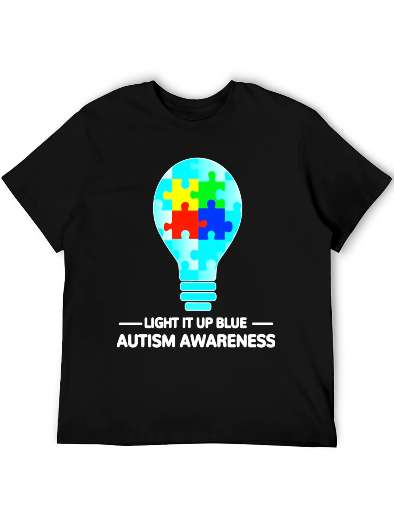 Autism Awareness Light It Up Blue T-Shirt