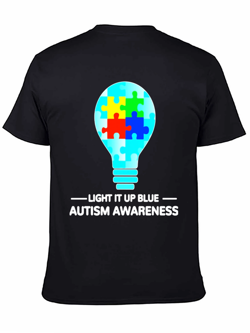 Autism Awareness Light It Up Blue T-Shirt