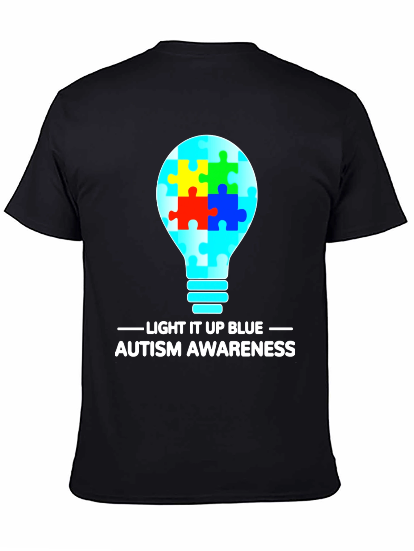 Autism Awareness Light It Up Blue T-Shirt