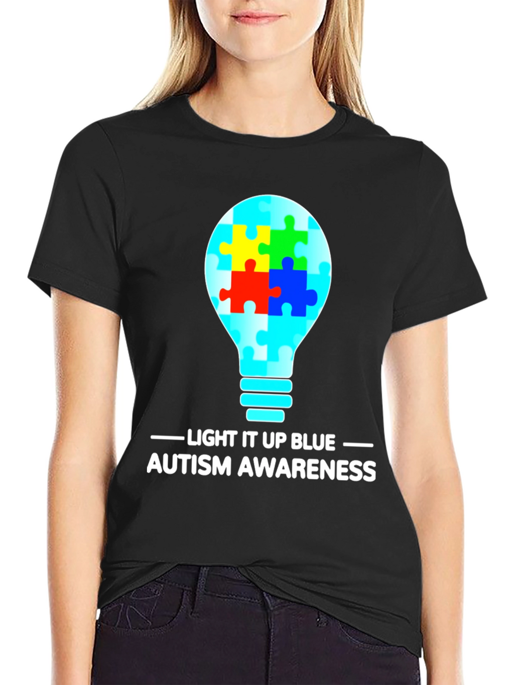 Autism Awareness Light It Up Blue T-Shirt