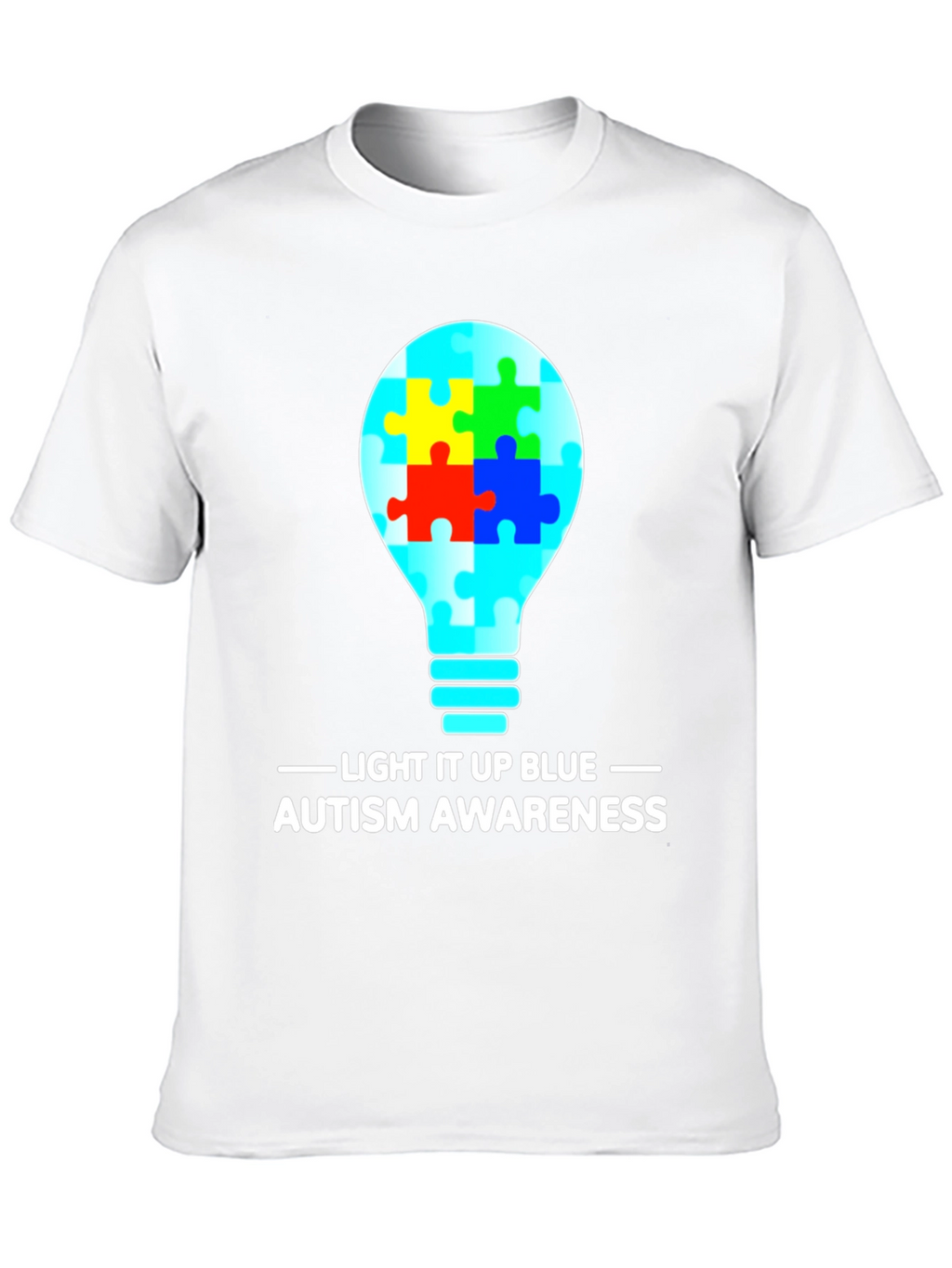 Autism Awareness Light It Up Blue T-Shirt