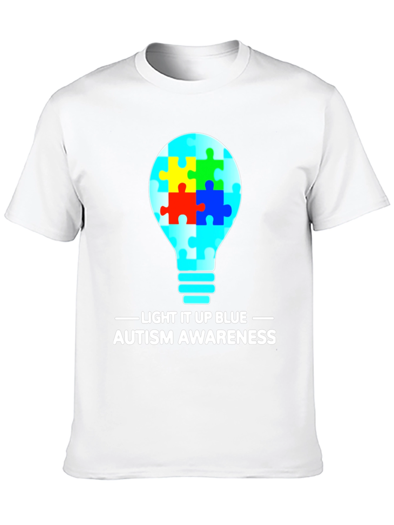 Autism Awareness Light It Up Blue T-Shirt