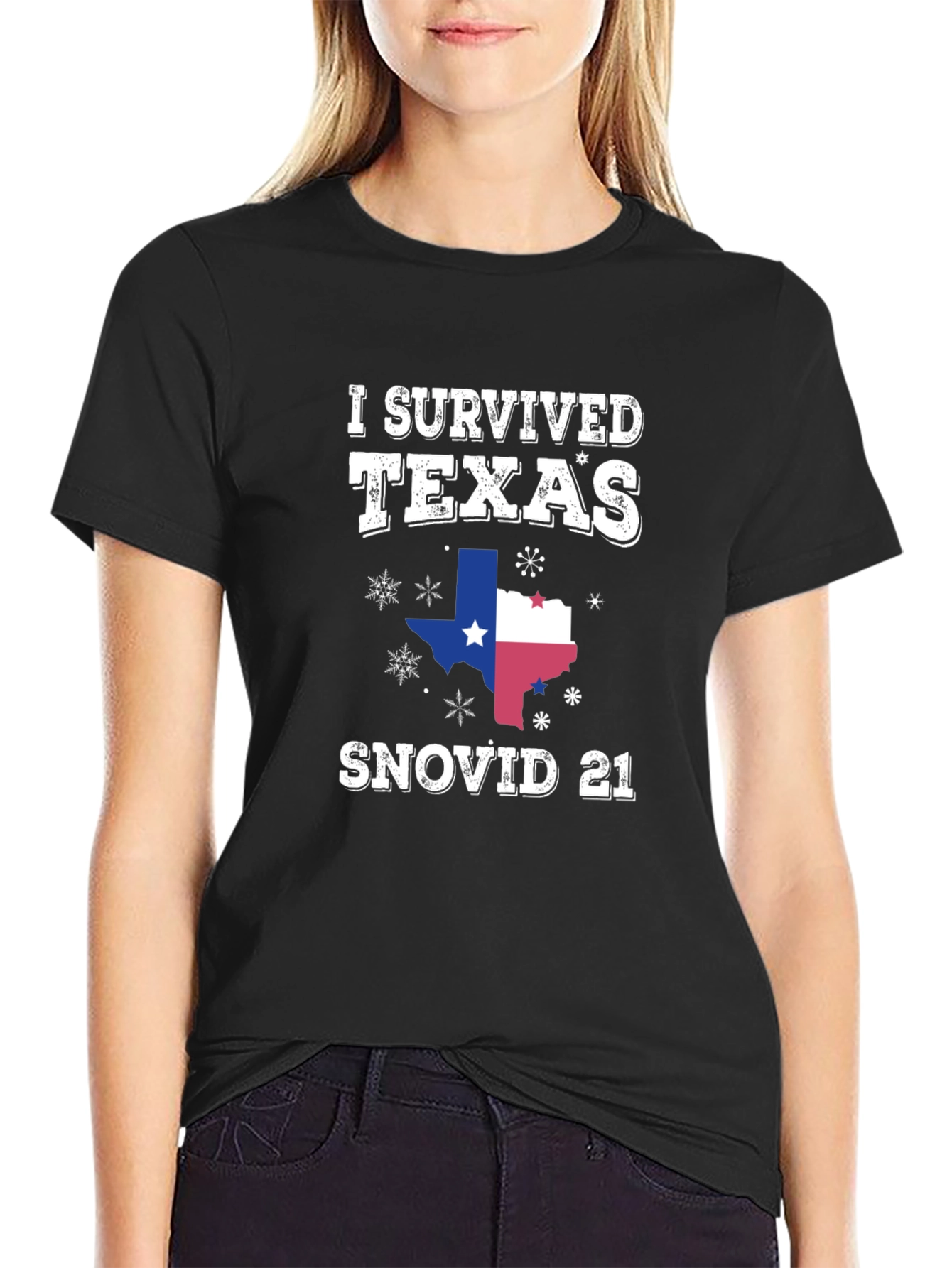 I Survived Texas Snovid 21 T-Shirt