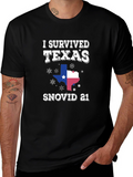 I Survived Texas Snovid 21 T-Shirt