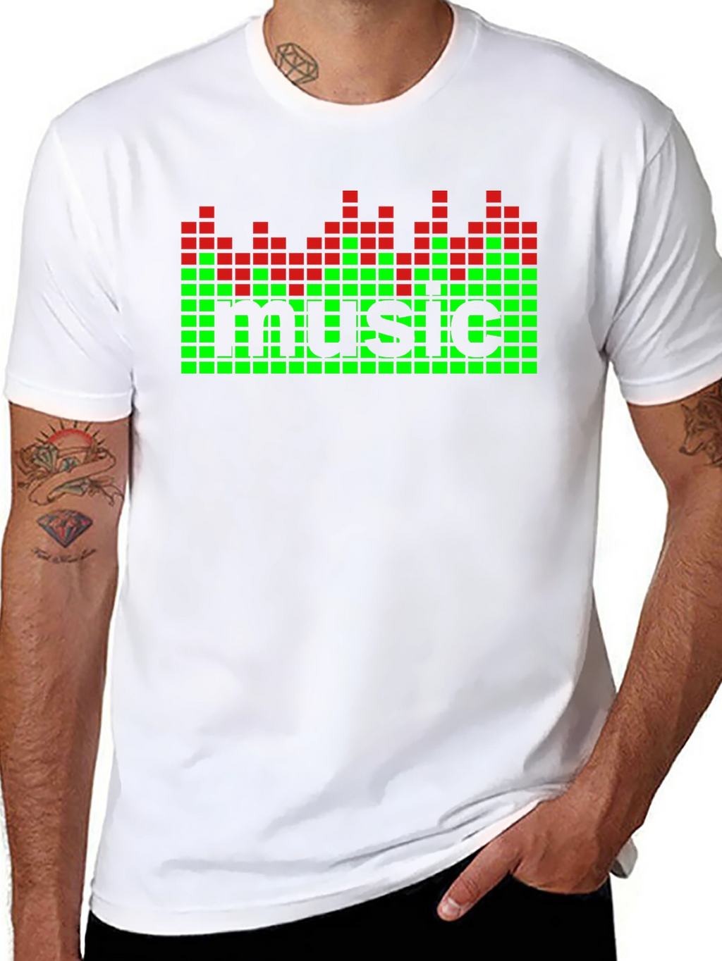 LED Music Equalizer T-Shirt
