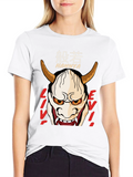 Hannya Mask T-Shirt - Japanese Oni Demon Tee