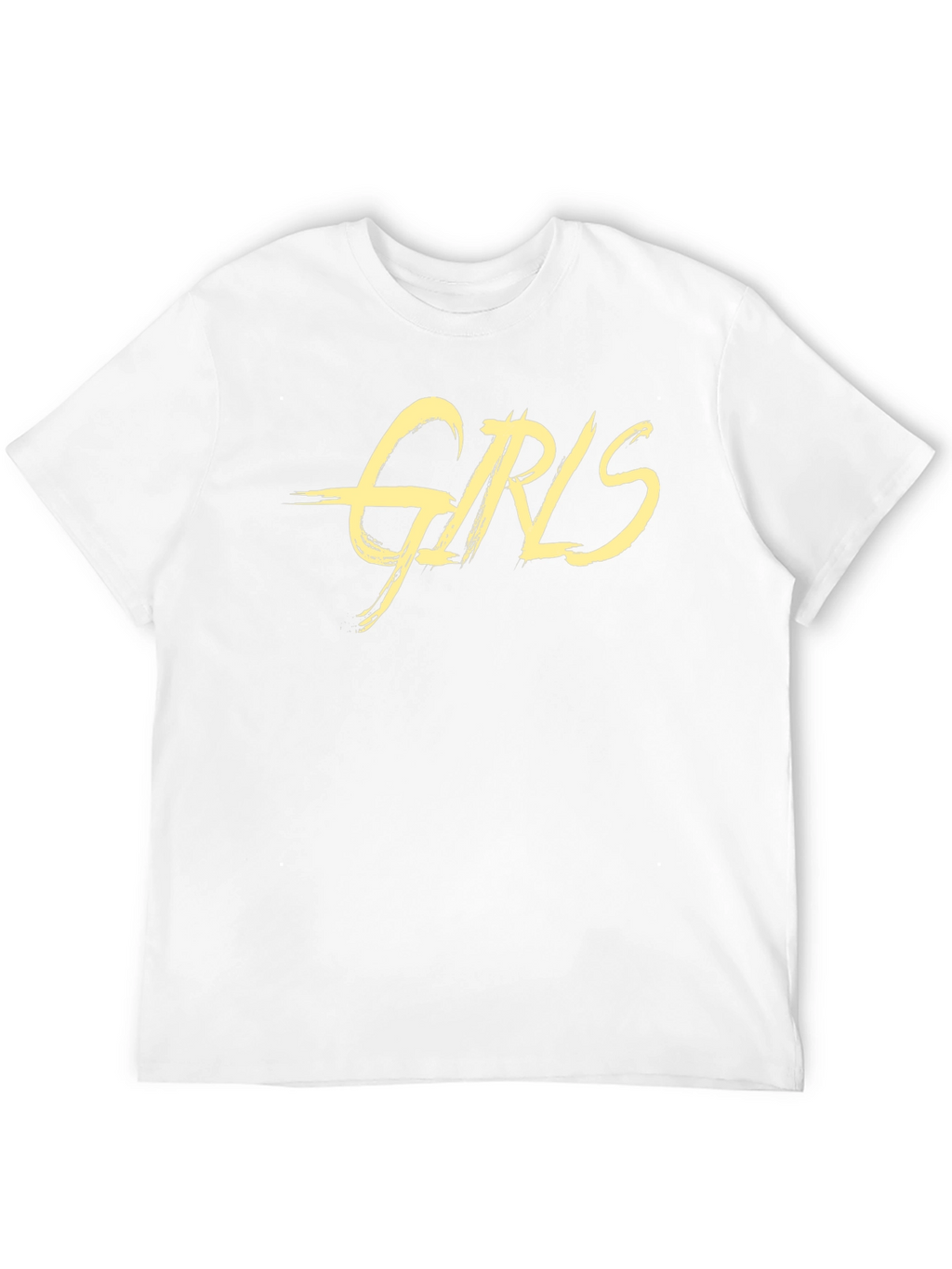 Girls Graphic Tee - Stylish Black Cotton T-Shirt