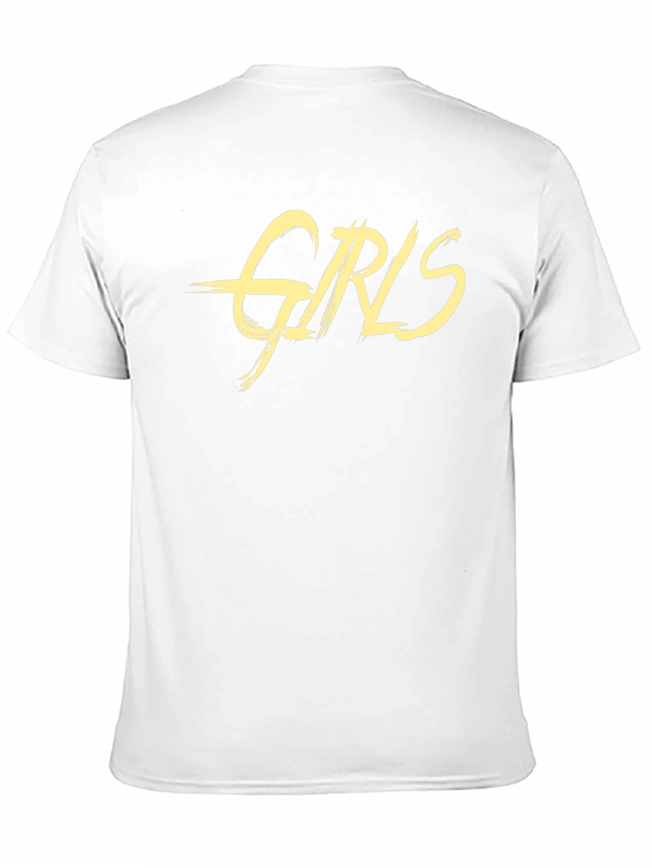 Girls Graphic Tee - Stylish Black Cotton T-Shirt