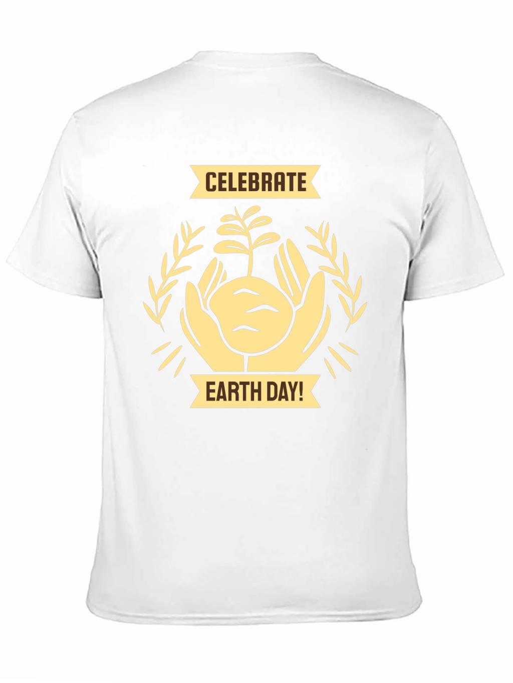 Celebrate Earth Day Black Graphic Tee