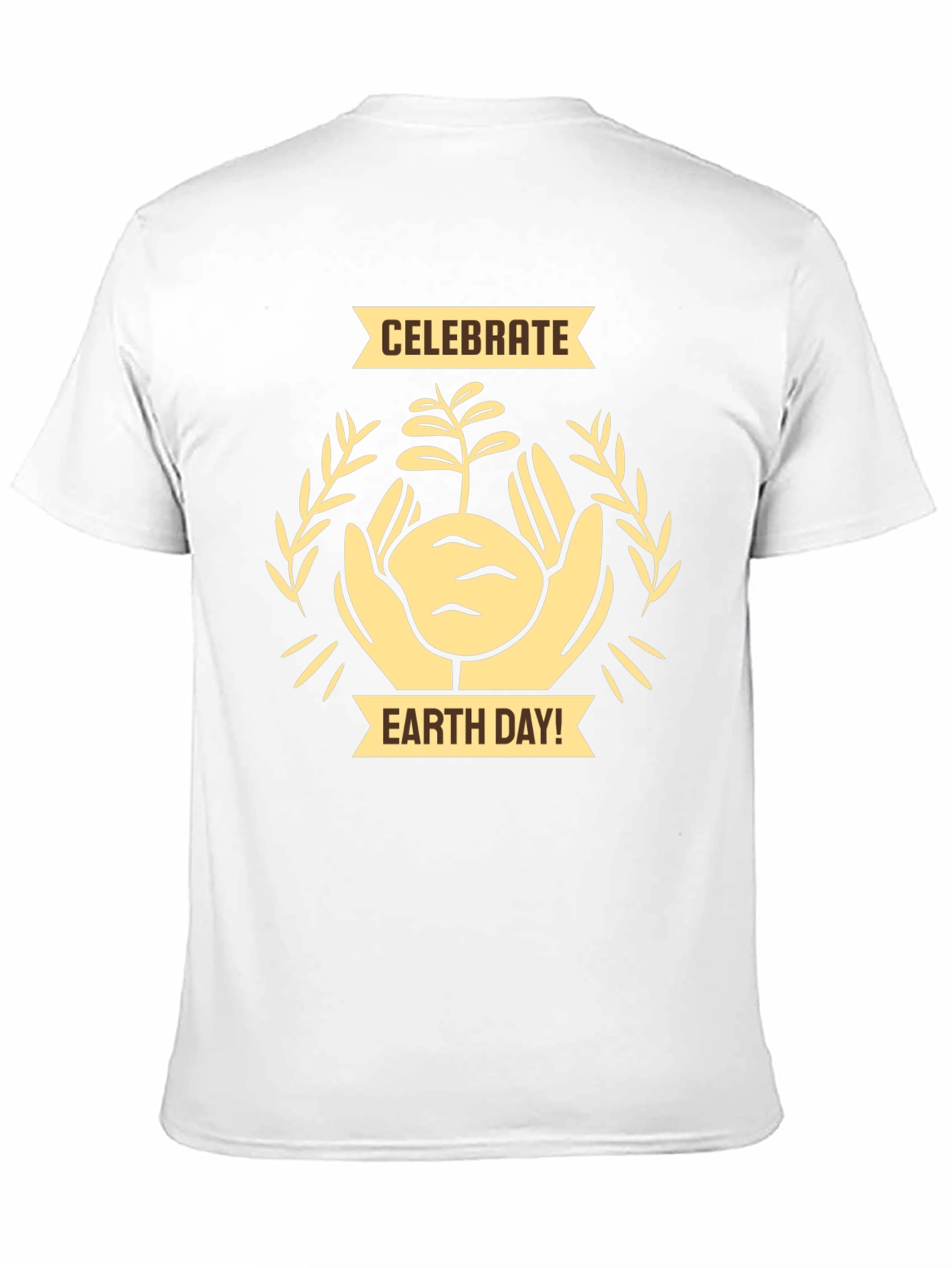 Celebrate Earth Day Black Graphic Tee