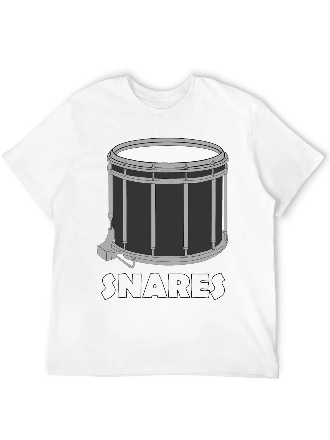 Snare Drum Graphic T-Shirt - Music Lovers Tee
