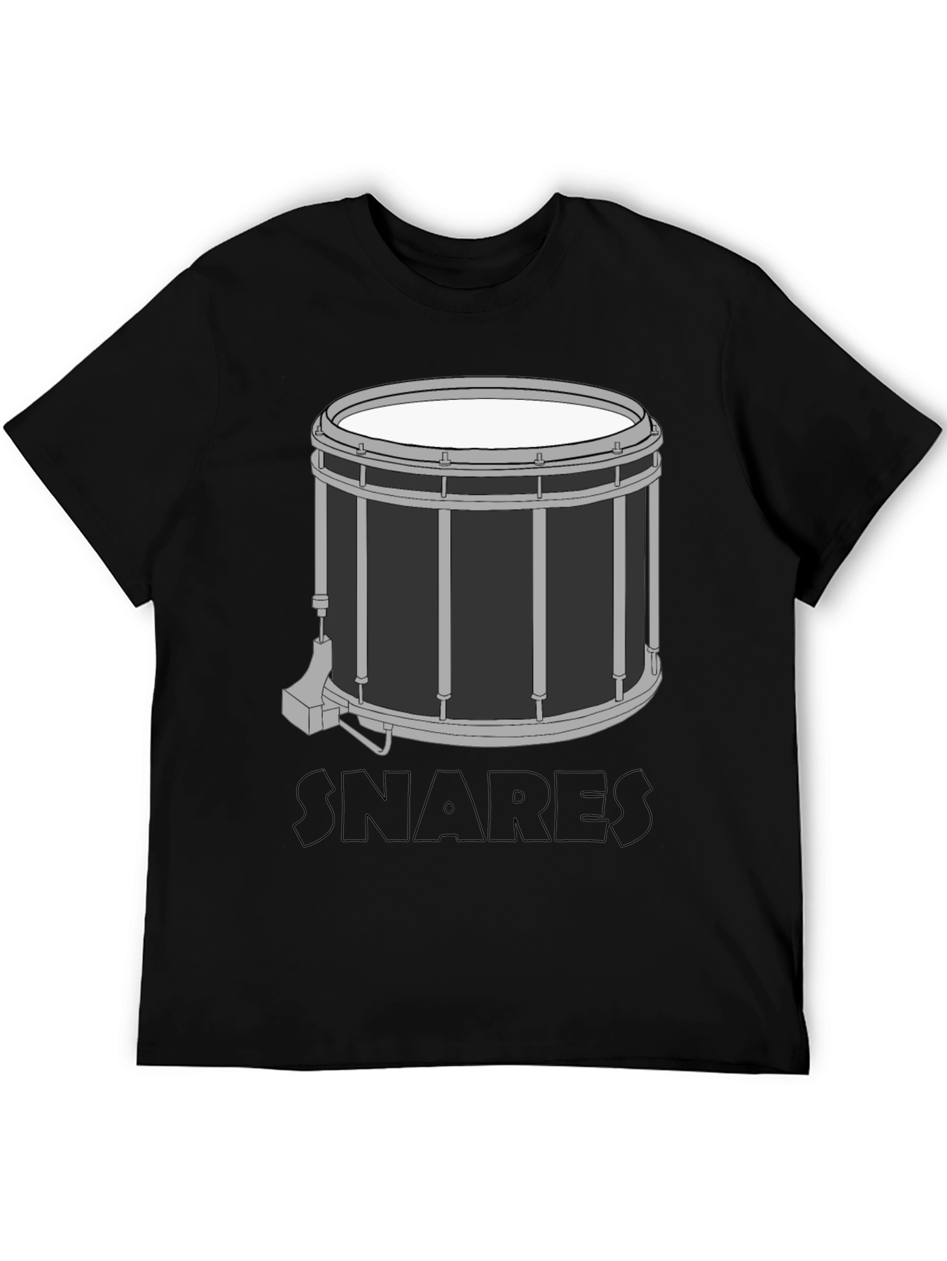 Snare Drum Graphic T-Shirt - Music Lovers Tee