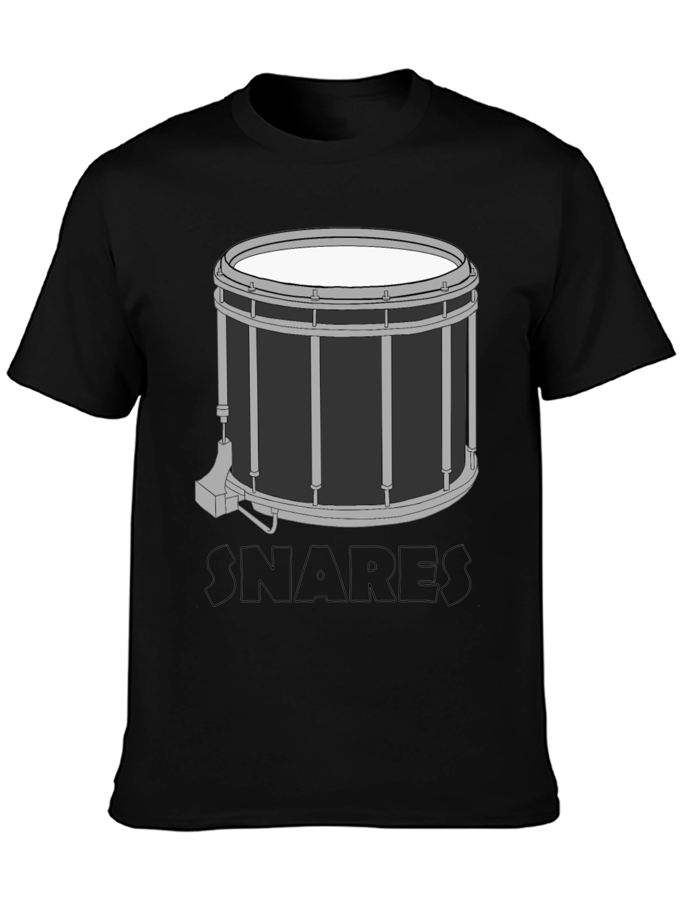 Snare Drum Graphic T-Shirt - Music Lovers Tee