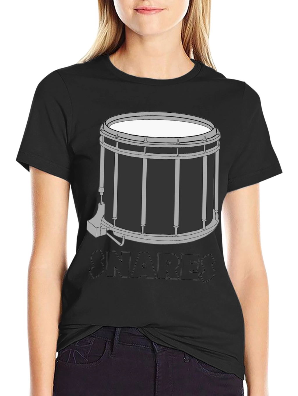 Snare Drum Graphic T-Shirt - Music Lovers Tee