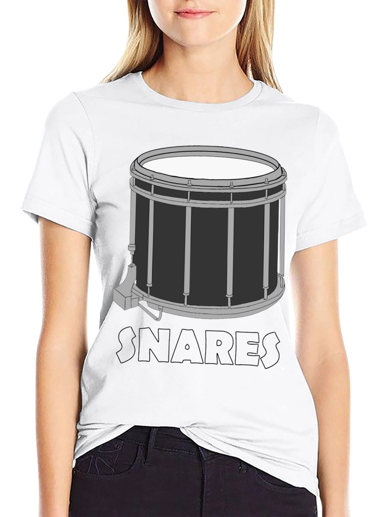 Snare Drum Graphic T-Shirt - Music Lovers Tee