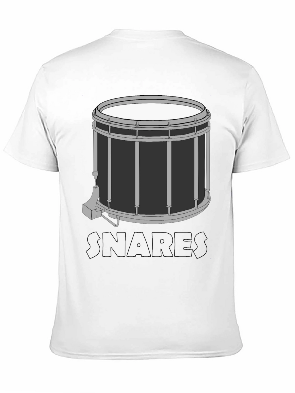 Snare Drum Graphic T-Shirt - Music Lovers Tee