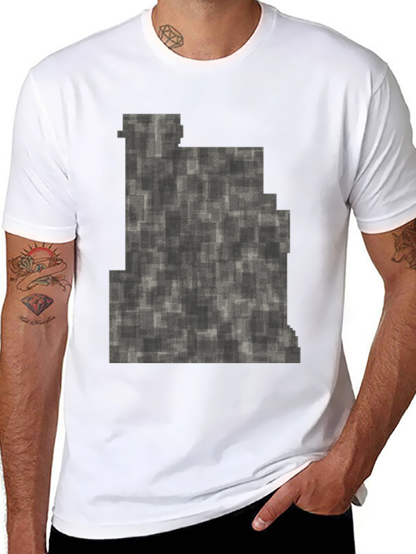 Abstract Pattern Graphic T-Shirt
