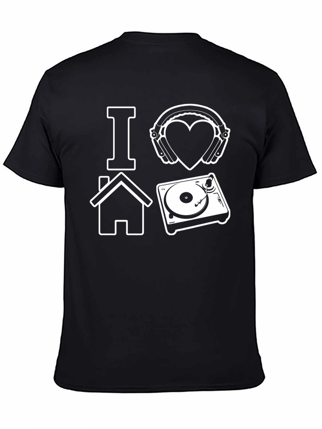 I Love House Music DJ T-Shirt