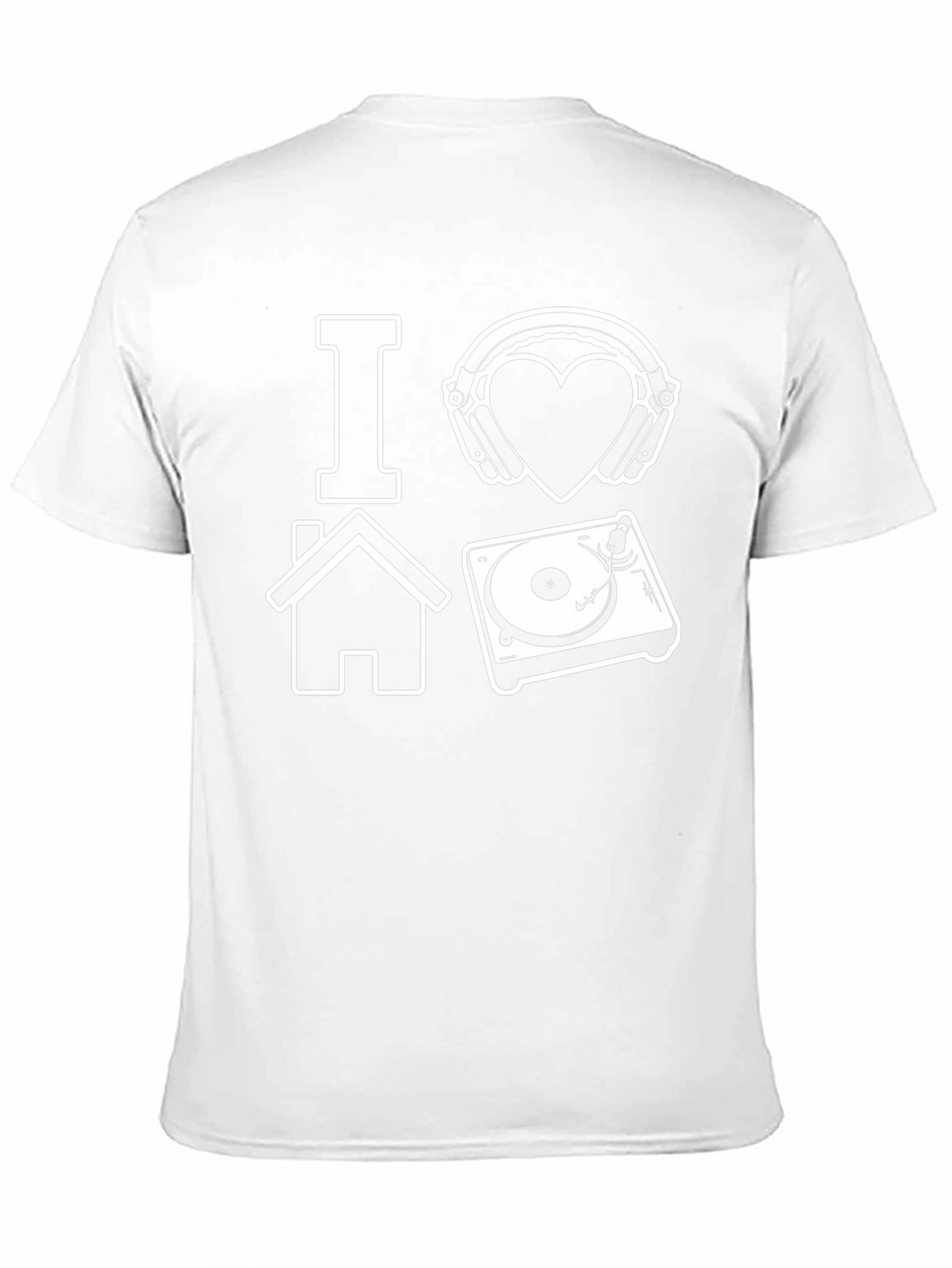 I Love House Music DJ T-Shirt