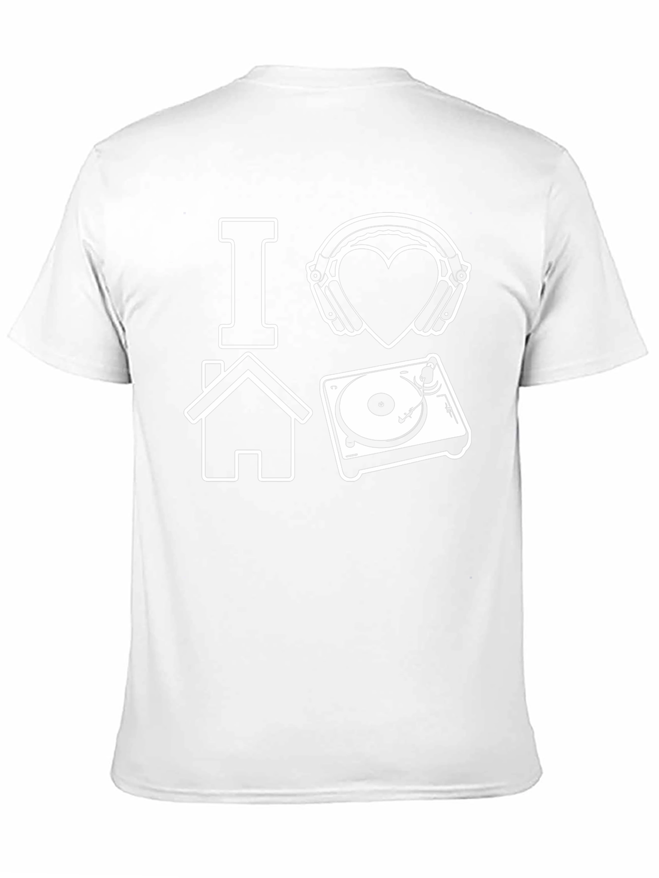 I Love House Music DJ T-Shirt