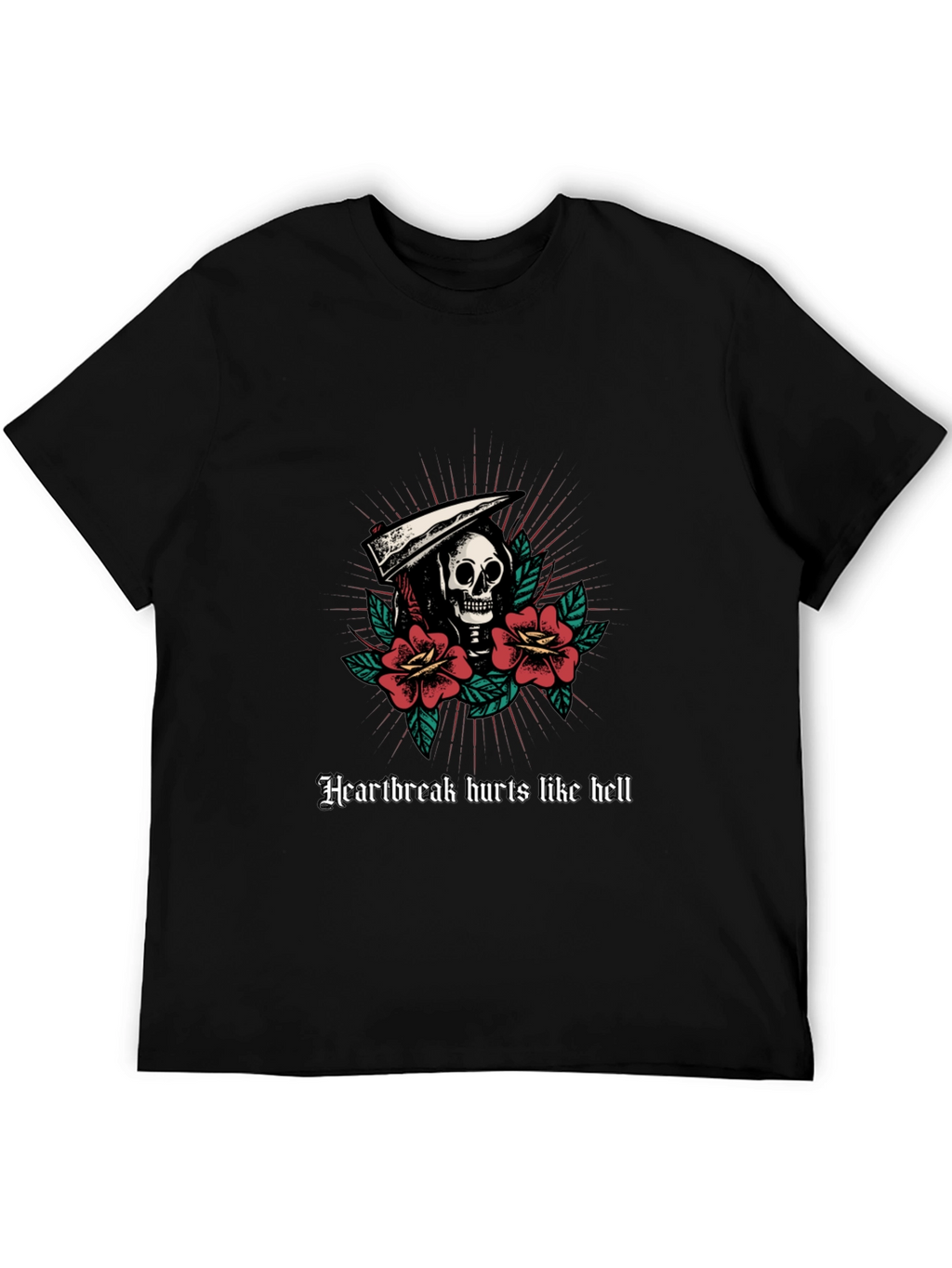 Heartbreak Hurts Like Hell Graphic T-Shirt
