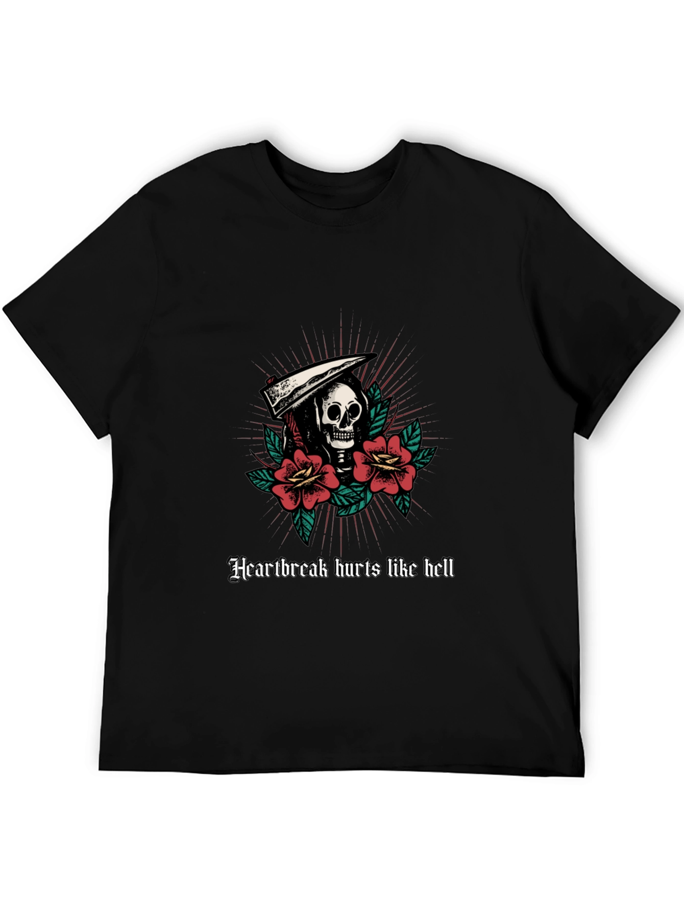 Heartbreak Hurts Like Hell Graphic T-Shirt