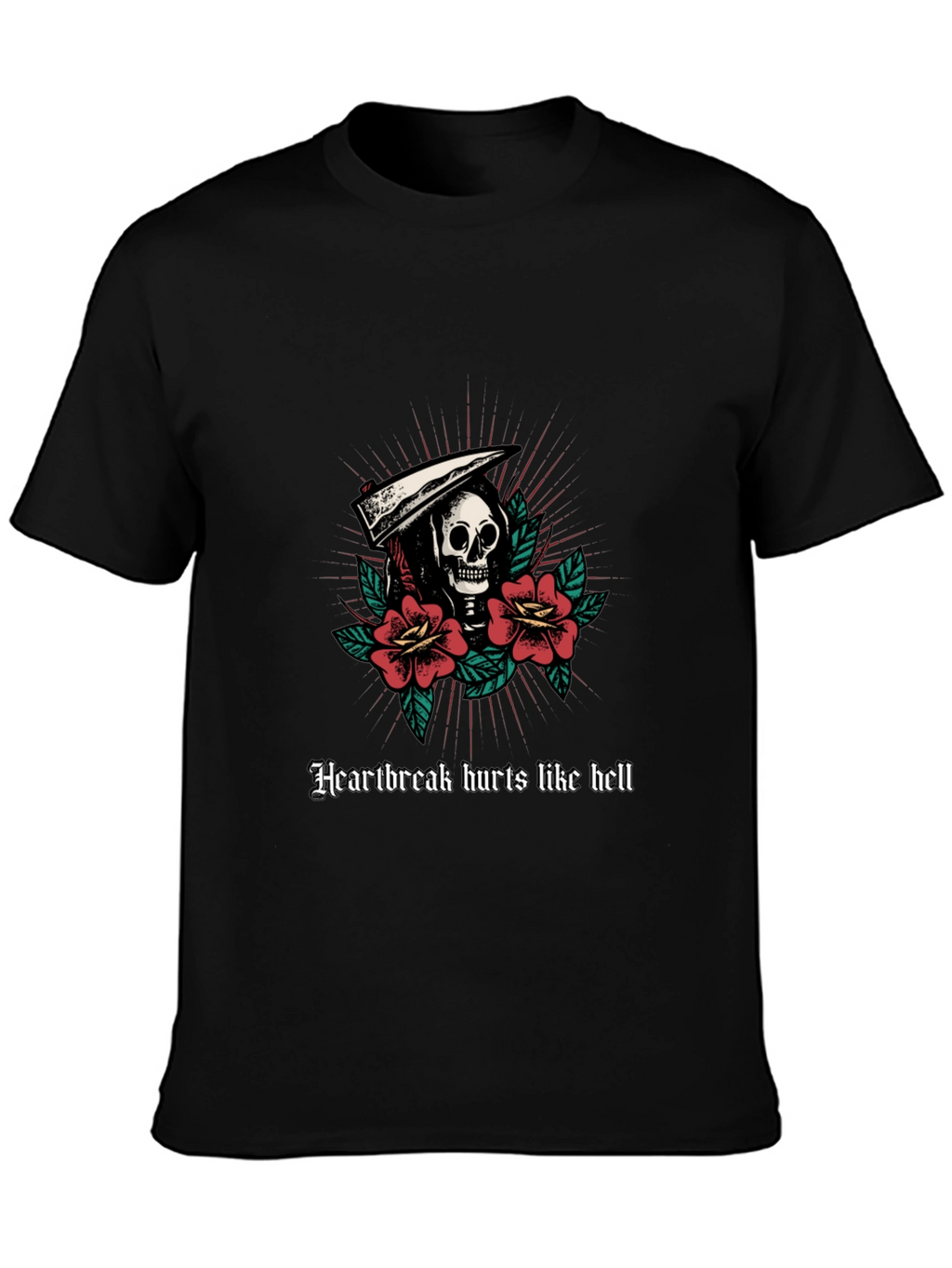 Heartbreak Hurts Like Hell Graphic T-Shirt