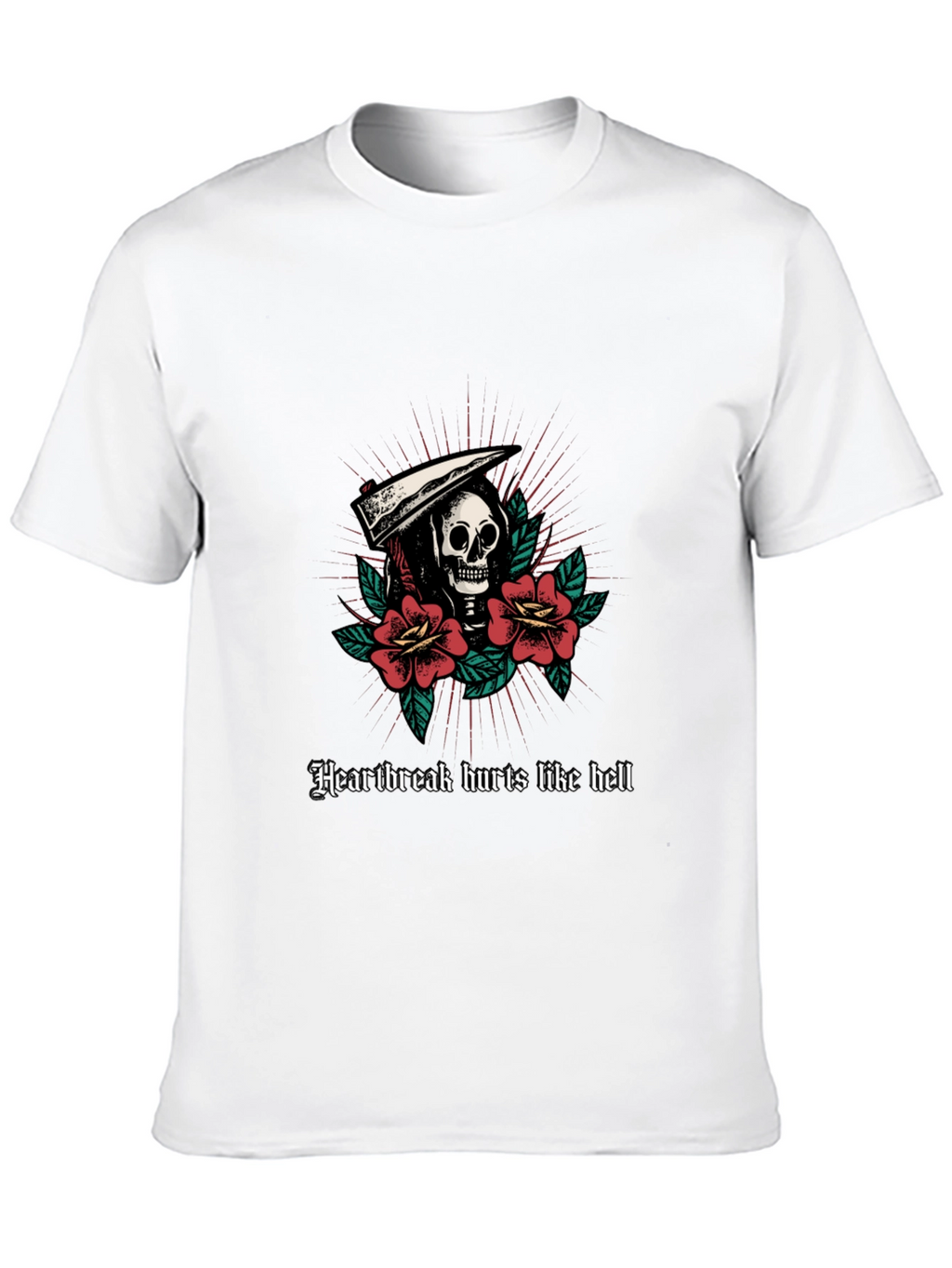 Heartbreak Hurts Like Hell Graphic T-Shirt