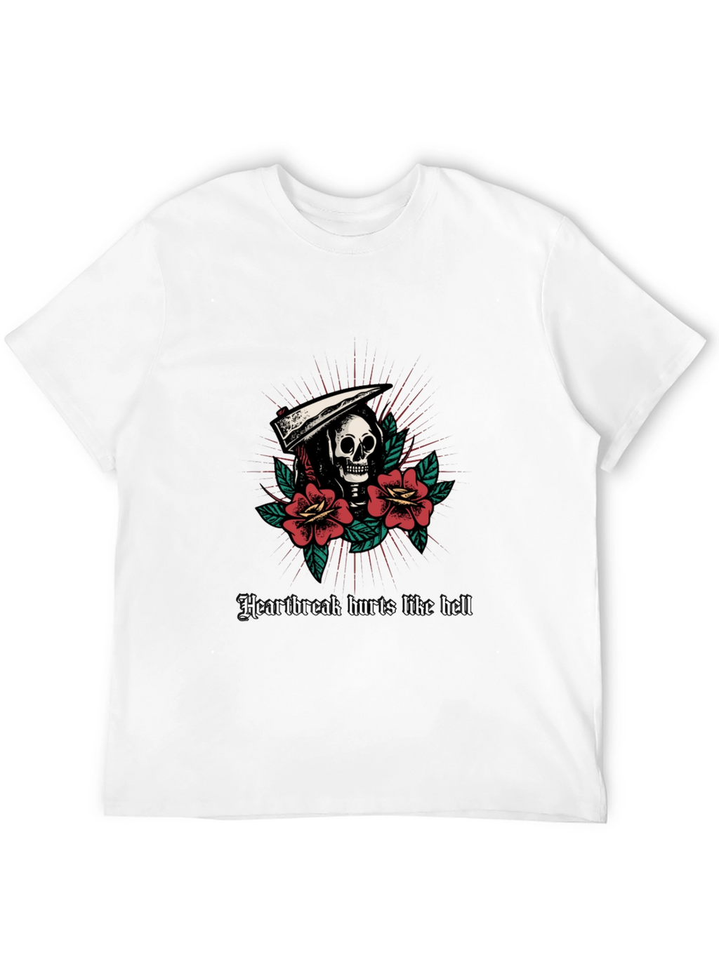 Heartbreak Hurts Like Hell Graphic T-Shirt