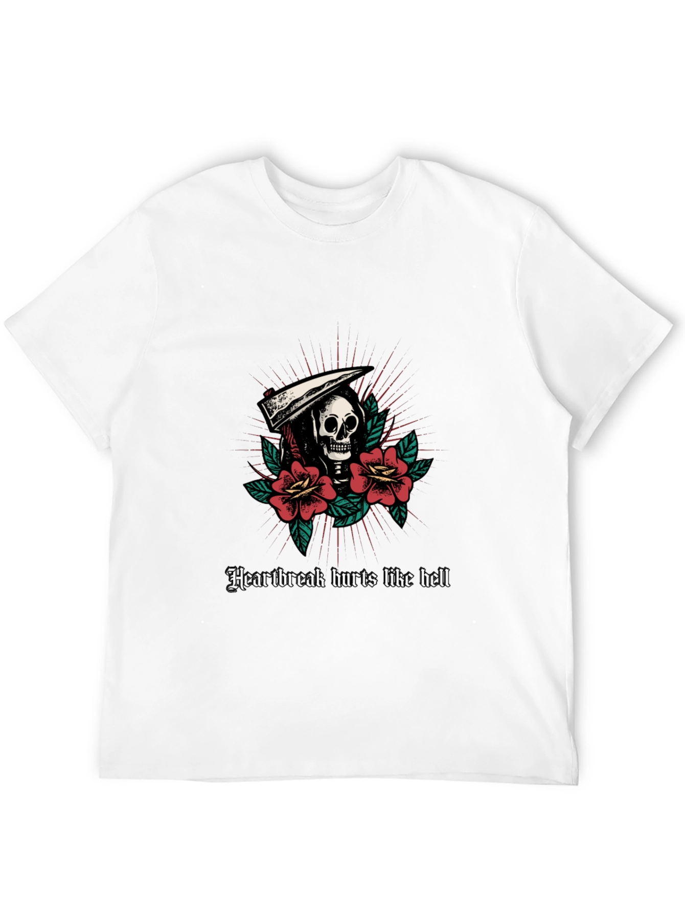 Heartbreak Hurts Like Hell Graphic T-Shirt