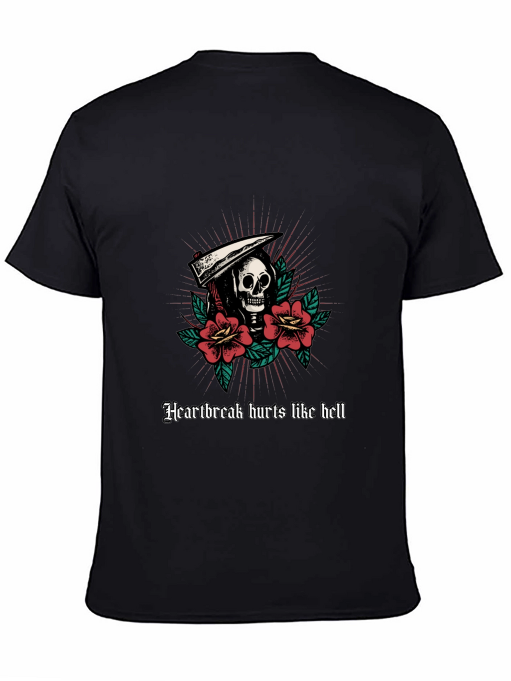 Heartbreak Hurts Like Hell Graphic T-Shirt