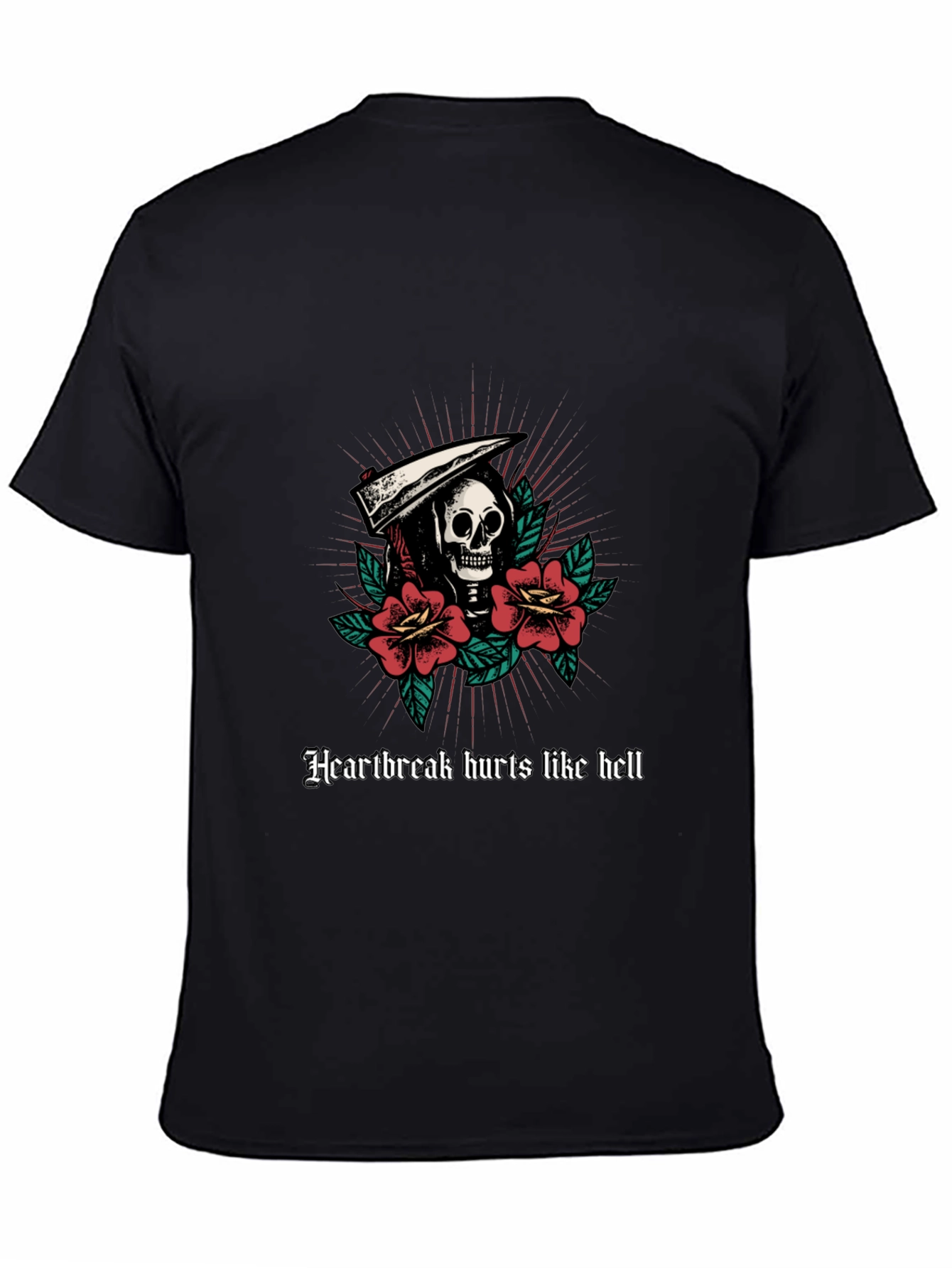 Heartbreak Hurts Like Hell Graphic T-Shirt