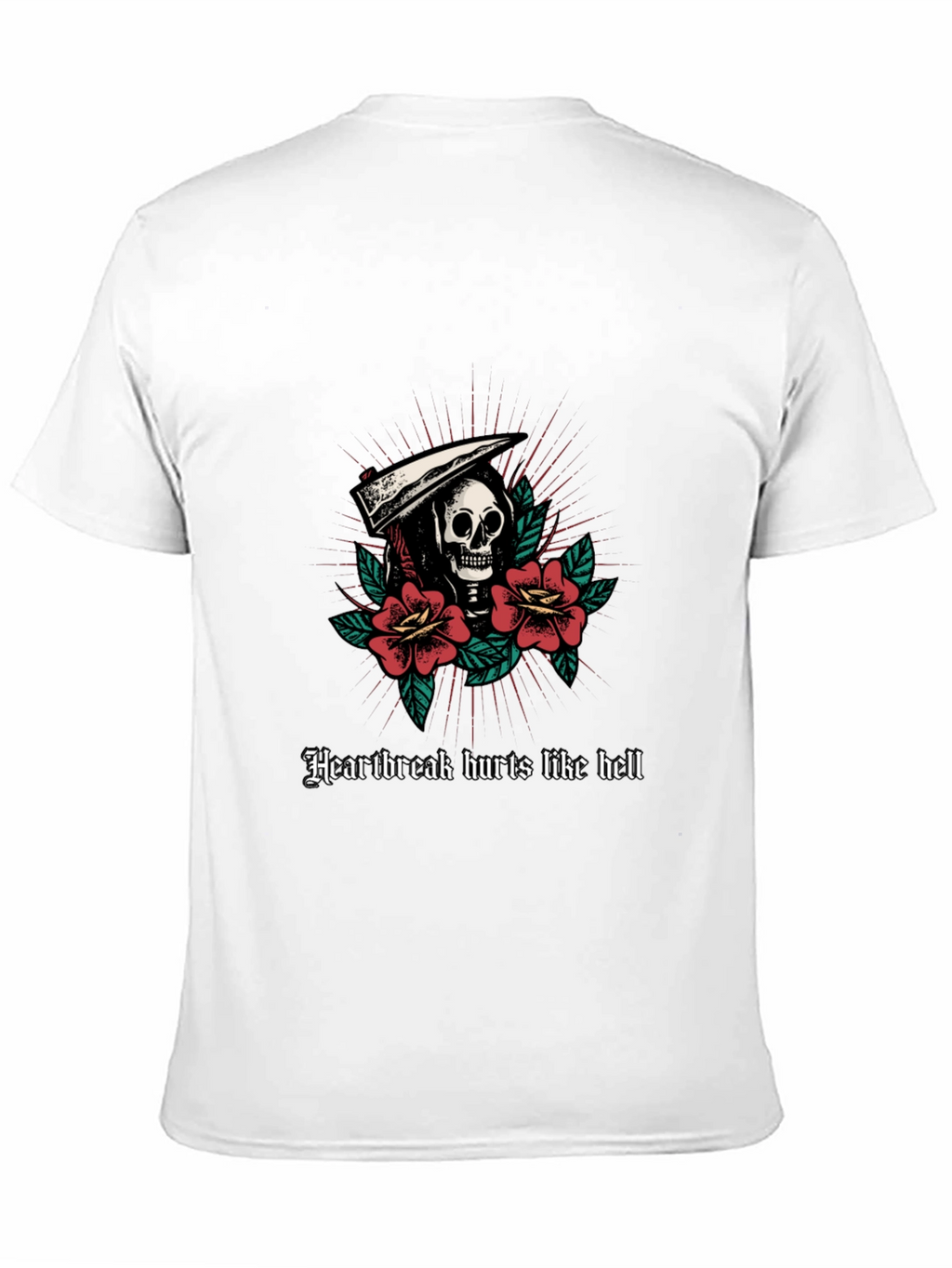Heartbreak Hurts Like Hell Graphic T-Shirt
