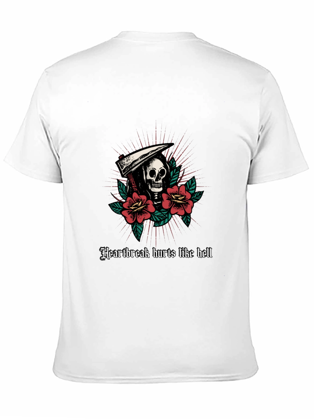 Heartbreak Hurts Like Hell Graphic T-Shirt
